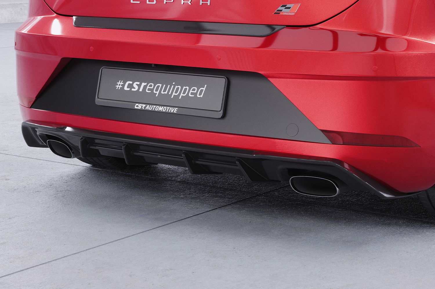 Diffusor | Heckansatz mit ABE für Seat Leon 3 (Typ 5F) Cupra HA298 Diffusor | Heckansatz mit ABE für Seat Leon 3 (Typ 5F) Cupra HA298