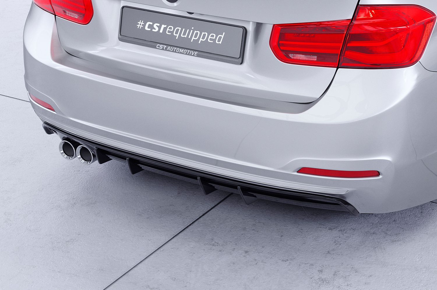 Diffusor | Heckansatz mit ABE für BMW 3er F30 Limousine HA491 Diffusor | Heckansatz mit ABE für BMW 3er F30 Limousine HA491