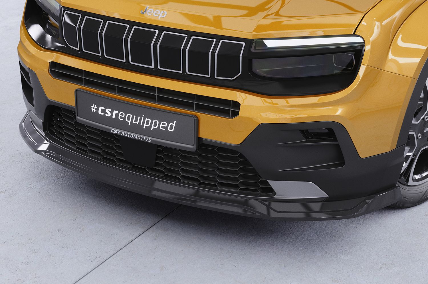 Frontspoiler | Cup-Spoilerlippe mit ABE für Jeep Avenger CSL895 Frontspoiler | Cup-Spoilerlippe mit ABE für Jeep Avenger CSL895