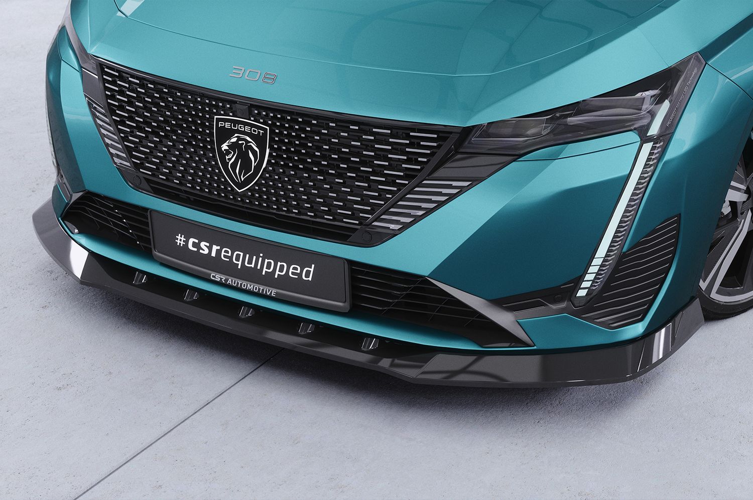 Frontspoiler | Cup-Spoilerlippe mit ABE für Peugeot 308 (P51) CSL945 Frontspoiler | Cup-Spoilerlippe mit ABE für Peugeot 308 (P51) CSL945