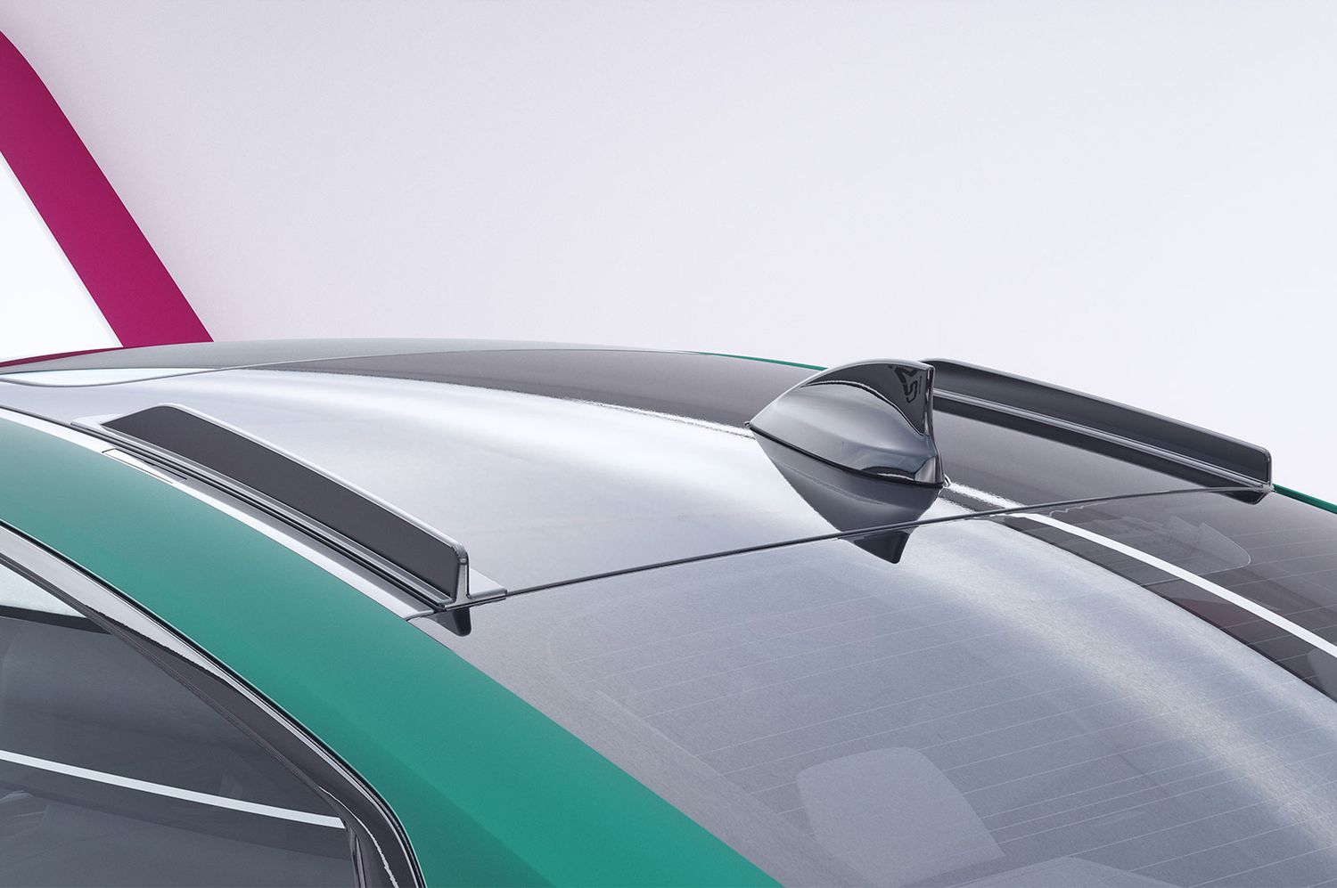 Dachfinnen mit ABE für BMW 4er G22 / M4 G82 Coupe DF007