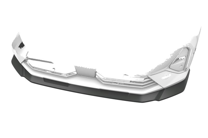 Frontspoiler | Cup-Spoilerlippe mit ABE für Opel Combo E CSL943 Frontspoiler | Cup-Spoilerlippe mit ABE für Opel Combo E CSL943