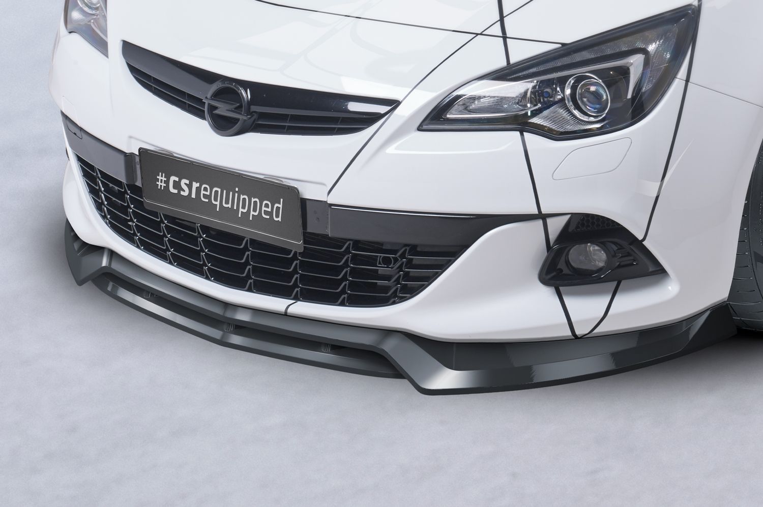 Frontspoiler | Cup-Spoilerlippe mit ABE für Opel Astra J GTC CSL693