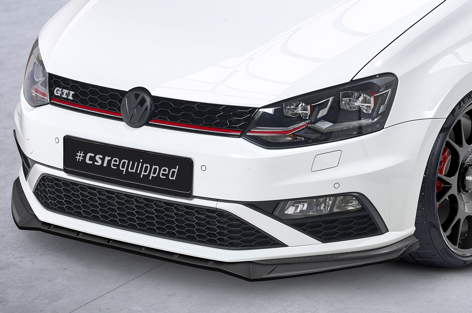 Frontspoiler | Cup-Spoilerlippe mit ABE für VW Polo 5 (Typ 6C) GTI CSL709