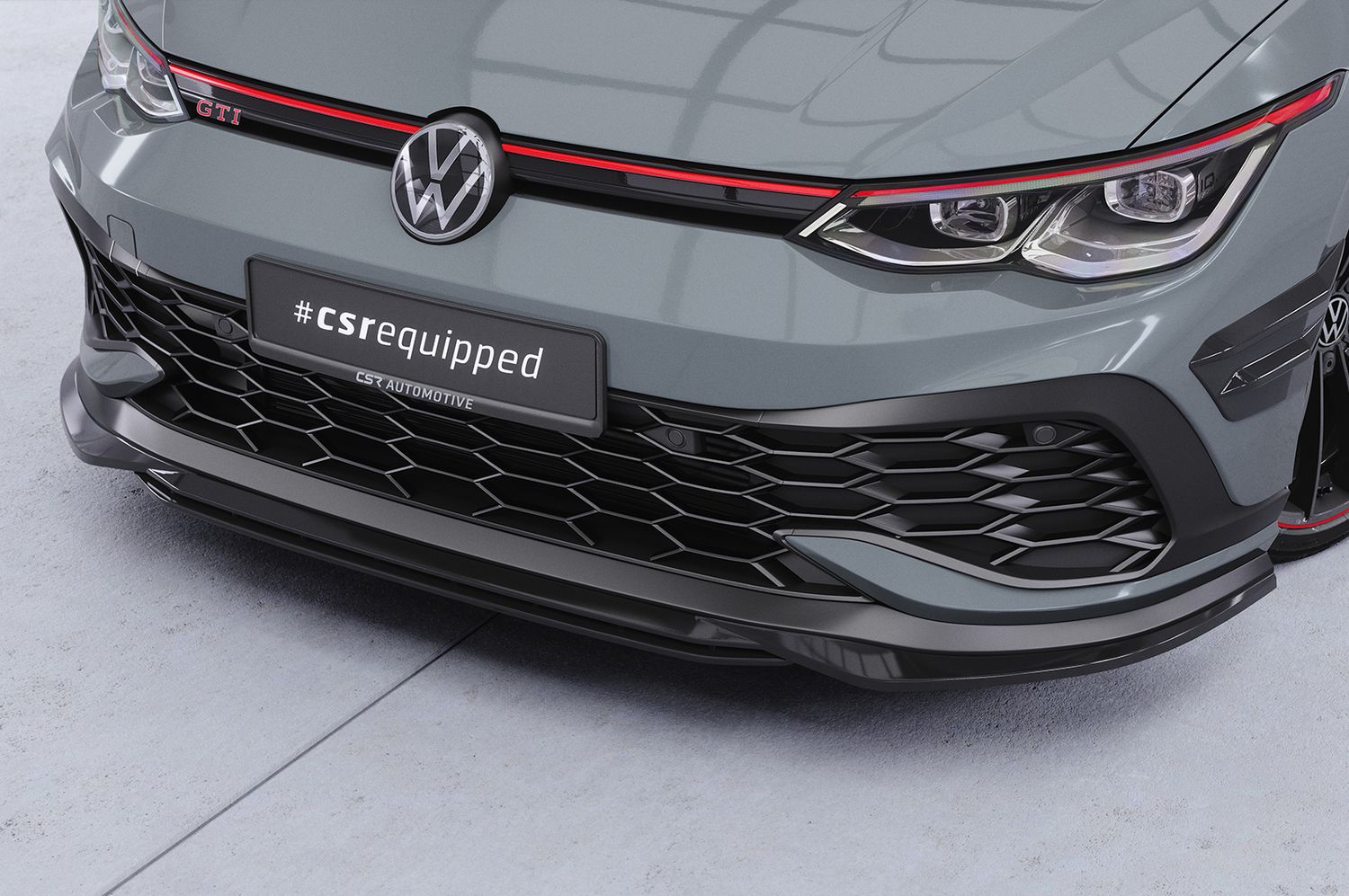Frontspoiler | Cup-Spoilerlippe mit ABE für VW Golf 8 (Typ CD) GTI Clubsport CSL711 Frontspoiler | Cup-Spoilerlippe mit ABE für VW Golf 8 (Typ CD) GTI Clubsport CSL711