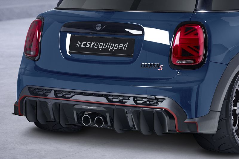 Racing Diffusor | Heckansatz für Mini F55 JCW-Trim HA434 Racing Diffusor | Heckansatz für Mini F55 JCW-Trim HA434