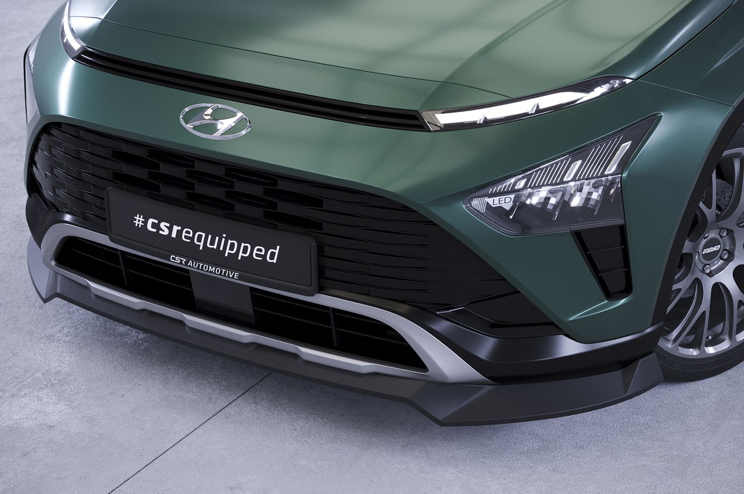 Frontspoiler | Cup-Spoilerlippe mit ABE für Hyundai Bayon CSL733 Frontspoiler | Cup-Spoilerlippe mit ABE für Hyundai Bayon CSL733