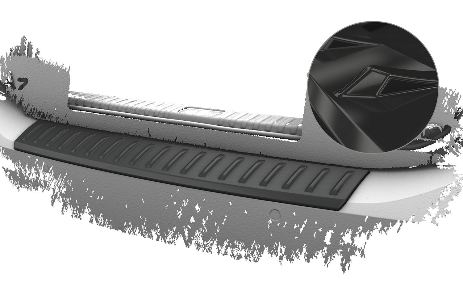 Ladekantenschutz für Audi A7 C8 (Typ 4K) LKS030-G