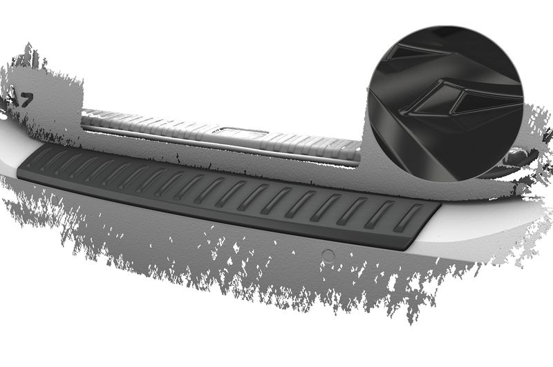 Ladekantenschutz für Audi A7 C8 (Typ 4K) LKS030-G Ladekantenschutz für Audi A7 C8 (Typ 4K) LKS030-G