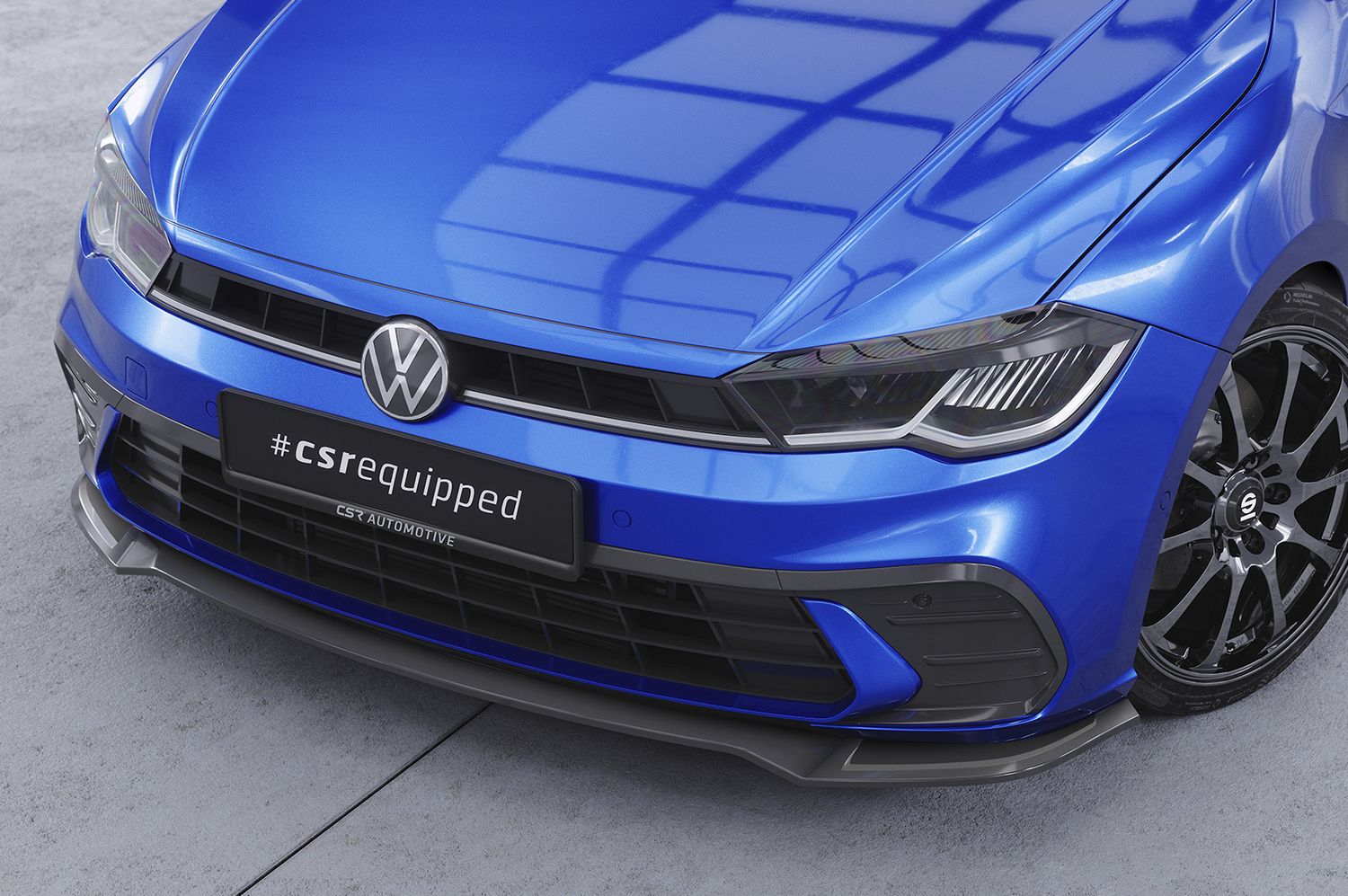 Frontspoiler | Cup-Spoilerlippe mit ABE für VW Polo 6 2G (Typ AW) CSL735 Frontspoiler | Cup-Spoilerlippe mit ABE für VW Polo 6 2G (Typ AW) CSL735