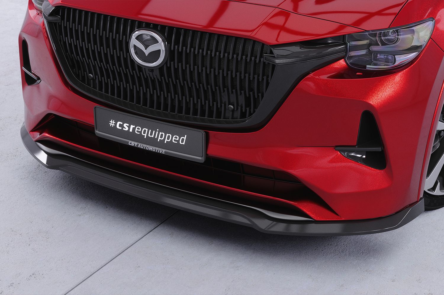 Frontspoiler | Cup-Spoilerlippe mit ABE für Mazda CX-60/ CX-80 CSL862 Frontspoiler | Cup-Spoilerlippe mit ABE für Mazda CX-60/ CX-80 CSL862