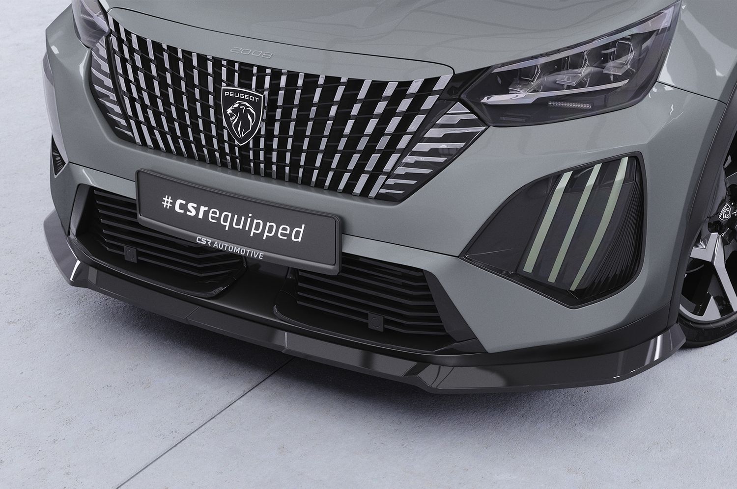 Frontspoiler | Cup-Spoilerlippe mit ABE für Peugeot 2008 II CSL899 Frontspoiler | Cup-Spoilerlippe mit ABE für Peugeot 2008 II CSL899