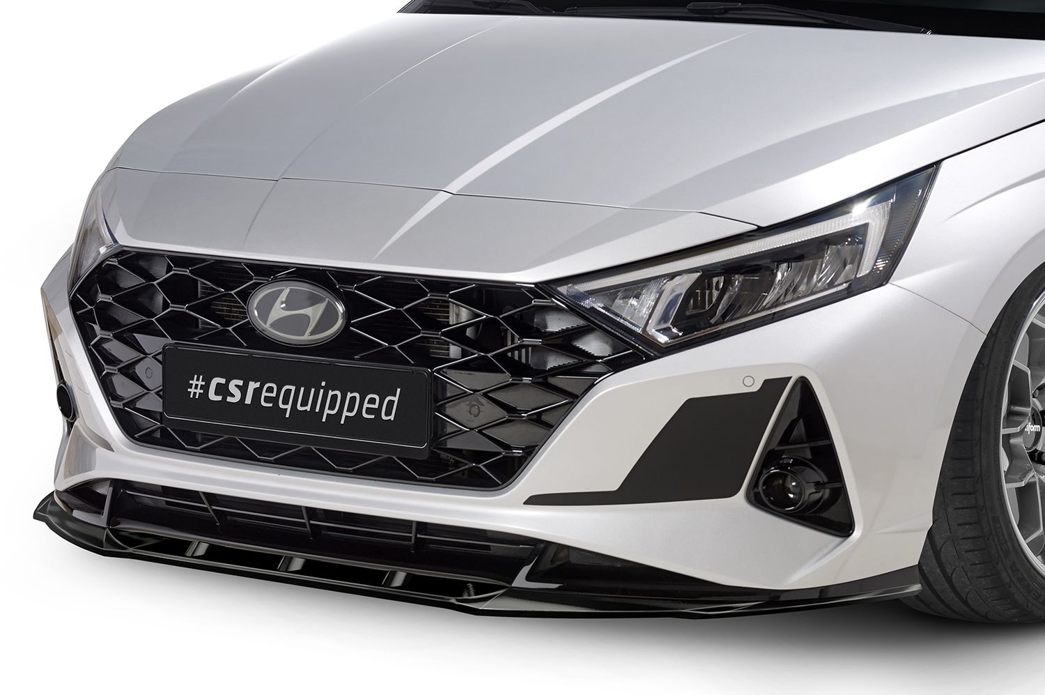 Frontspoiler | Cup-Spoilerlippe mit ABE für Hyundai i20 (BC3) CSL615 Frontspoiler | Cup-Spoilerlippe mit ABE für Hyundai i20 (BC3) CSL615
