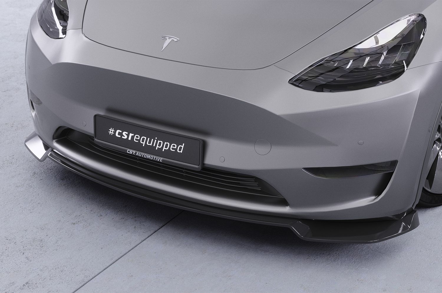 Frontspoiler | Cup-Spoilerlippe mit ABE für Tesla Model Y CSL620 Frontspoiler | Cup-Spoilerlippe mit ABE für Tesla Model Y CSL620