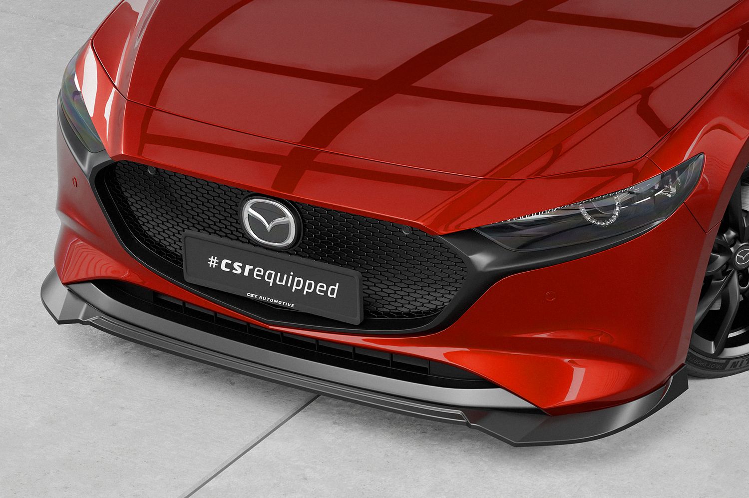 Frontspoiler | Cup-Spoilerlippe mit ABE für Mazda 3 (Typ BP) CSL649 Frontspoiler | Cup-Spoilerlippe mit ABE für Mazda 3 (Typ BP) CSL649