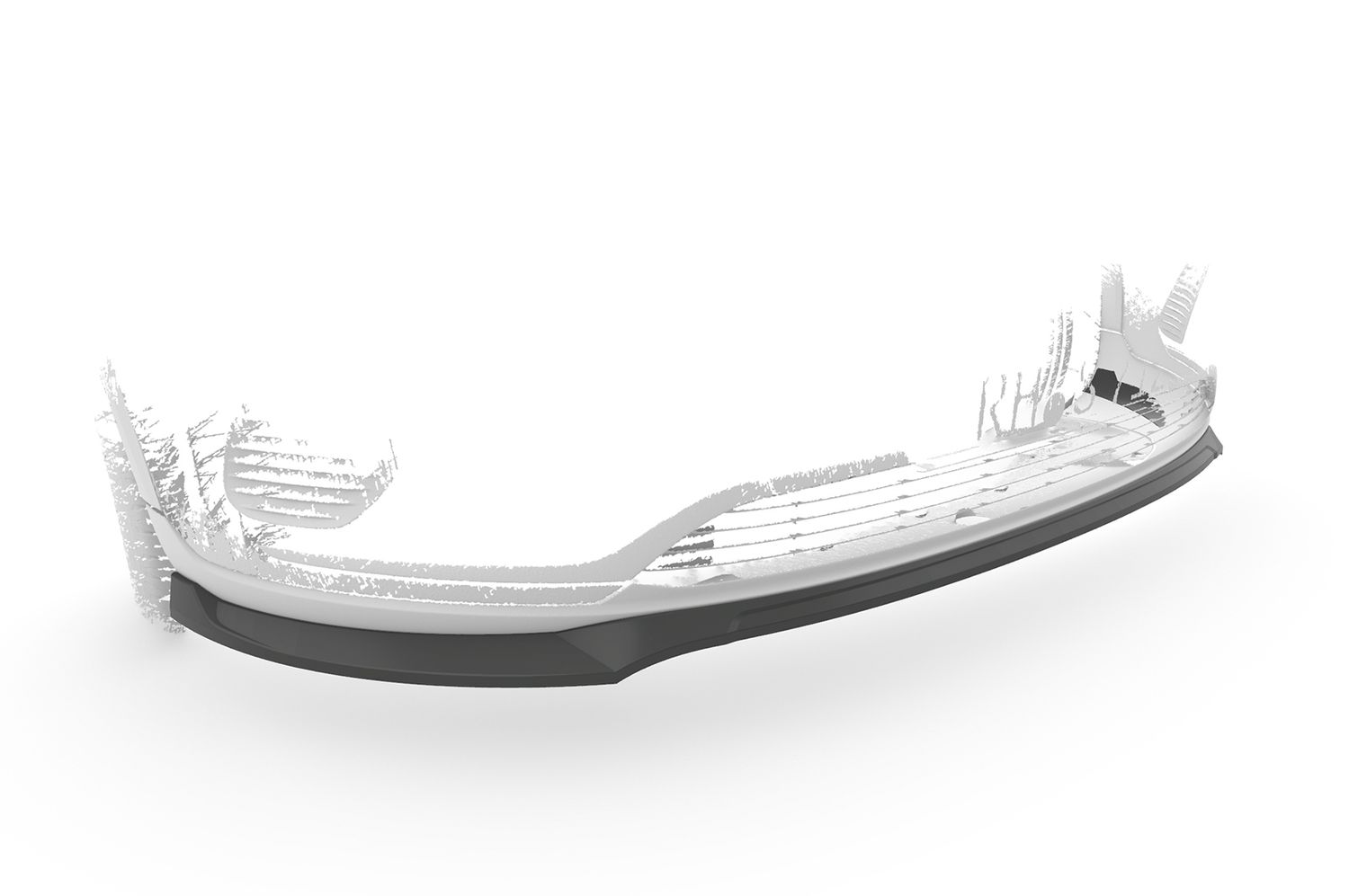 Frontspoiler | Cup-Spoilerlippe mit ABE für Mercedes-Benz EQA (H243) CSL686 Frontspoiler | Cup-Spoilerlippe mit ABE für Mercedes-Benz EQA (H243) CSL686