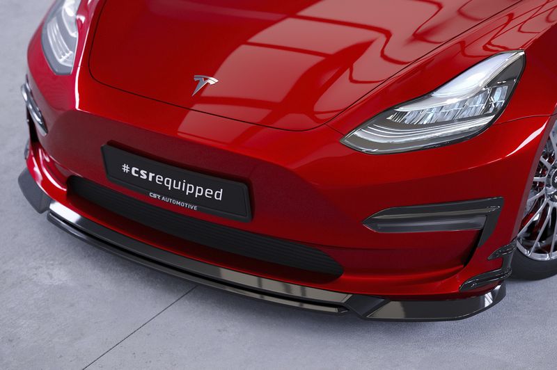 Frontspoiler | Cup-Spoilerlippe mit ABE für Tesla Model 3 CSL701 Frontspoiler | Cup-Spoilerlippe mit ABE für Tesla Model 3 CSL701