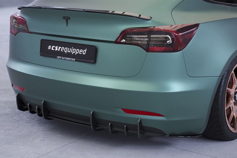 Racing Diffusor | Heckansatz für Tesla Model 3 HA412