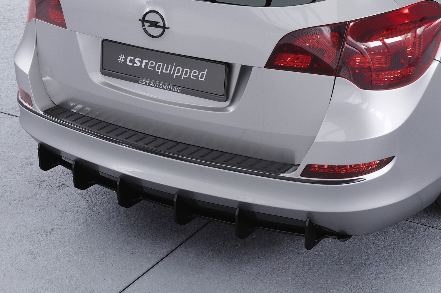 Racing Diffusor | Heckansatz für Opel Astra J Sports Tourer HA425