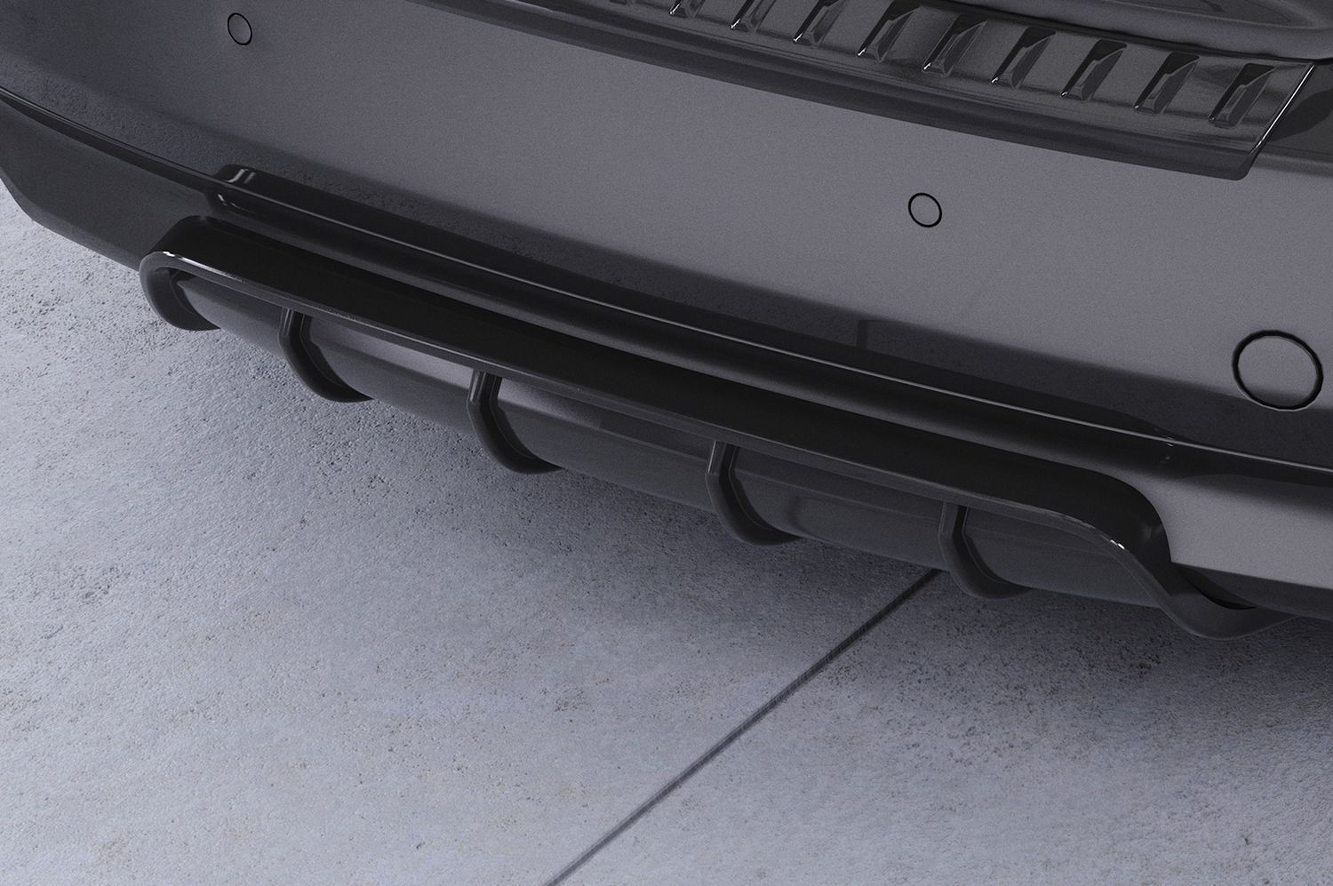 Diffusor | Heckansatz mit ABE für Audi A5 8T Basis HA238