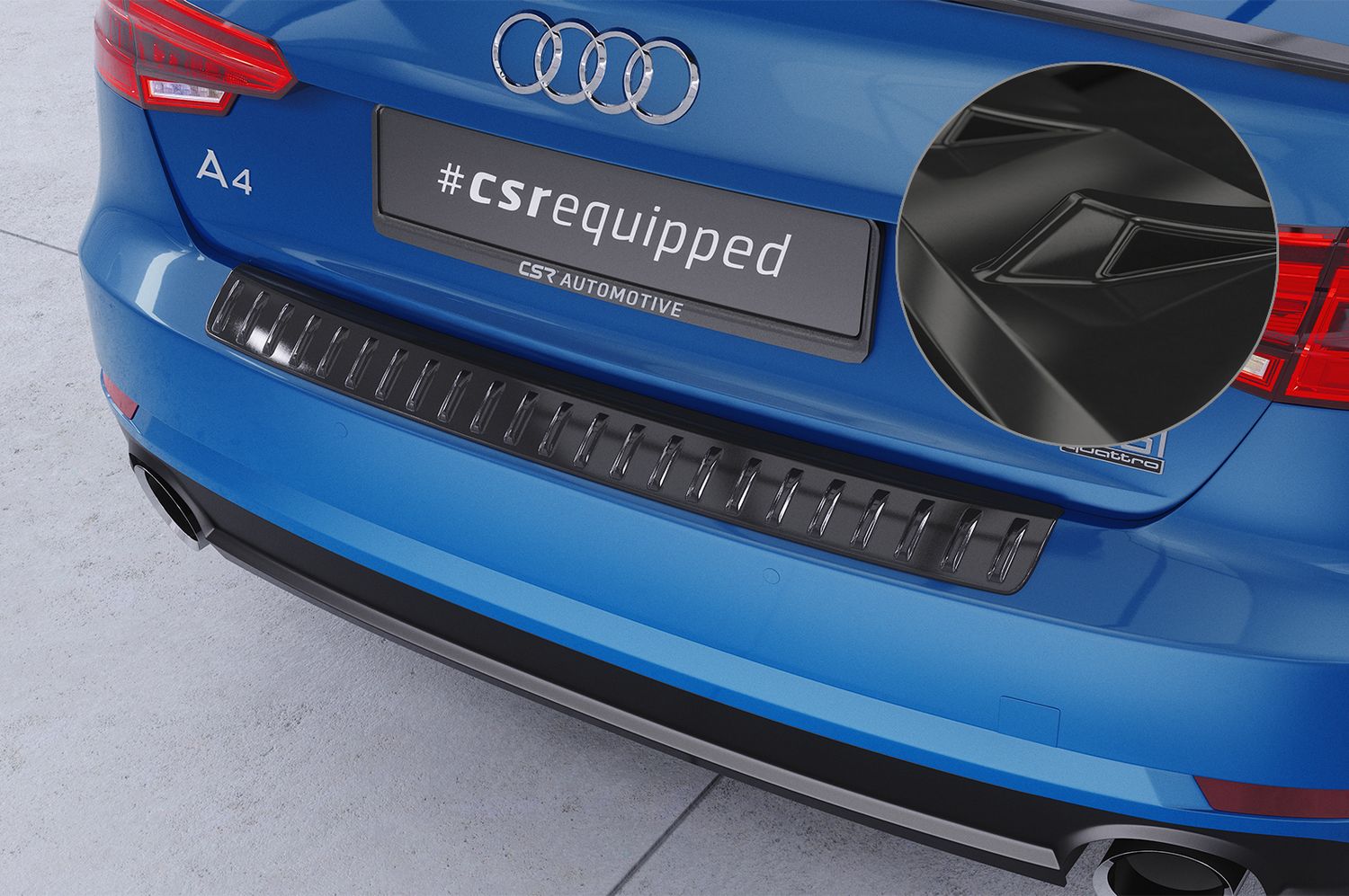 Ladekantenschutz für Audi A4 B9 (Typ 8W) LKS027-G