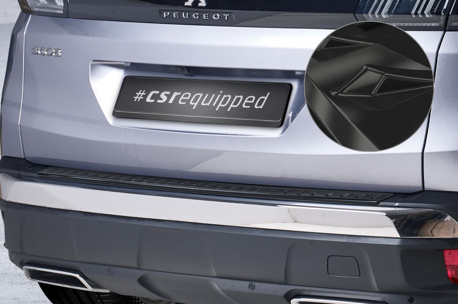 Ladekantenschutz für Peugeot 3008 (2. Gen) LKS043-G Ladekantenschutz für Peugeot 3008 (2. Gen) LKS043-G