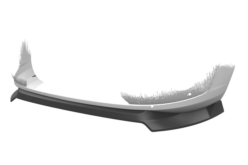 Frontspoiler | Cup-Spoilerlippe mit ABE für Ford Transit MK7 Custom CSL729