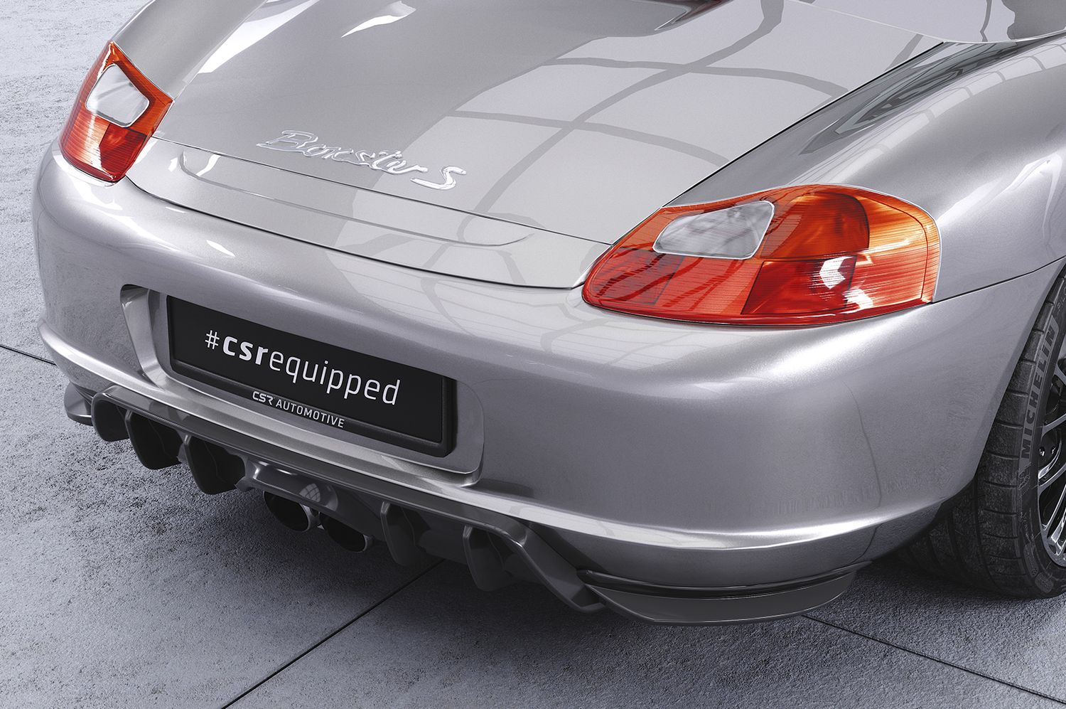 Diffusor | Heckansatz mit ABE für Porsche Boxster 986 HA420 Diffusor | Heckansatz mit ABE für Porsche Boxster 986 HA420
