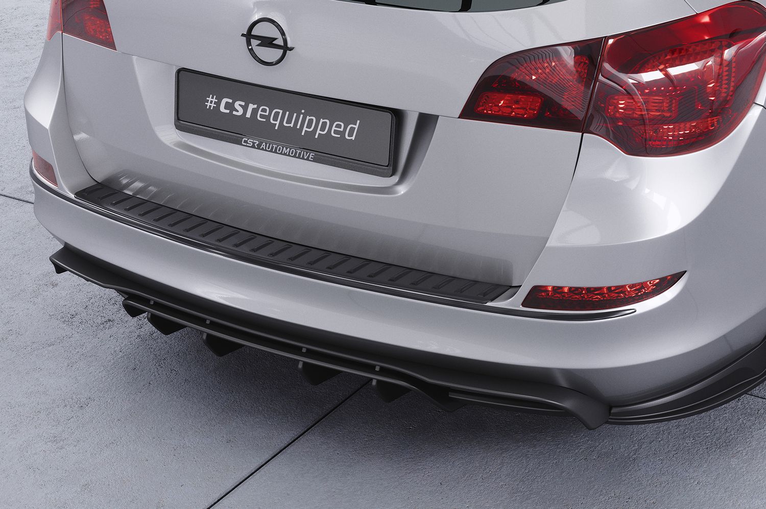 Diffusor | Heckansatz mit ABE für Opel Astra J Sports Tourer HA423