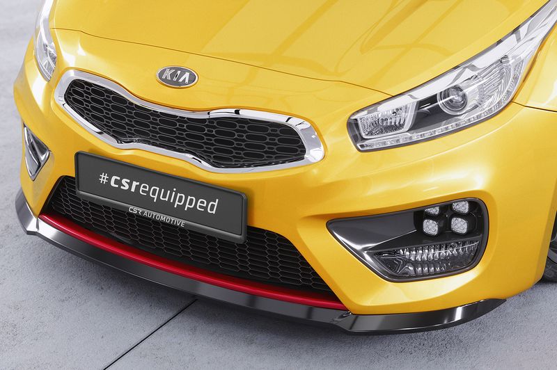 Frontspoiler | Cup-Spoilerlippe mit ABE für Kia Ceed (JD) GT/ Pro Ceed (JD) GT CSL743