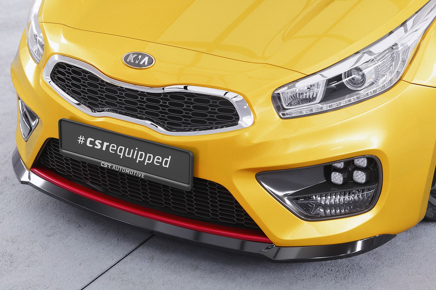 Frontspoiler | Cup-Spoilerlippe mit ABE für Kia Ceed (JD) GT/ Pro Ceed (JD) GT CSL743 Frontspoiler | Cup-Spoilerlippe mit ABE für Kia Ceed (JD) GT/ Pro Ceed (JD) GT CSL743