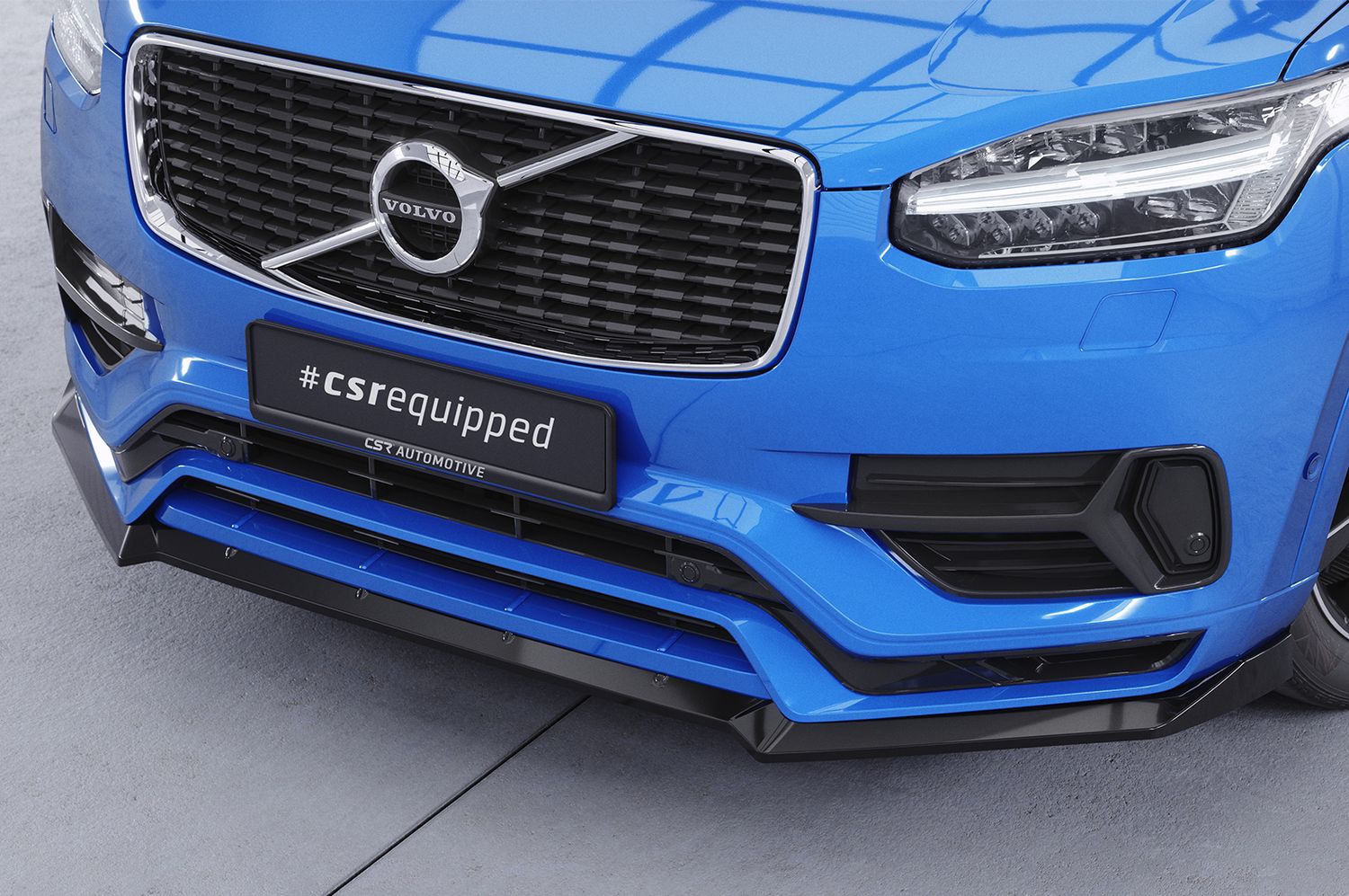 Frontspoiler | Cup-Spoilerlippe mit ABE für Volvo XC90 (2.Gen) R-Design CSL780