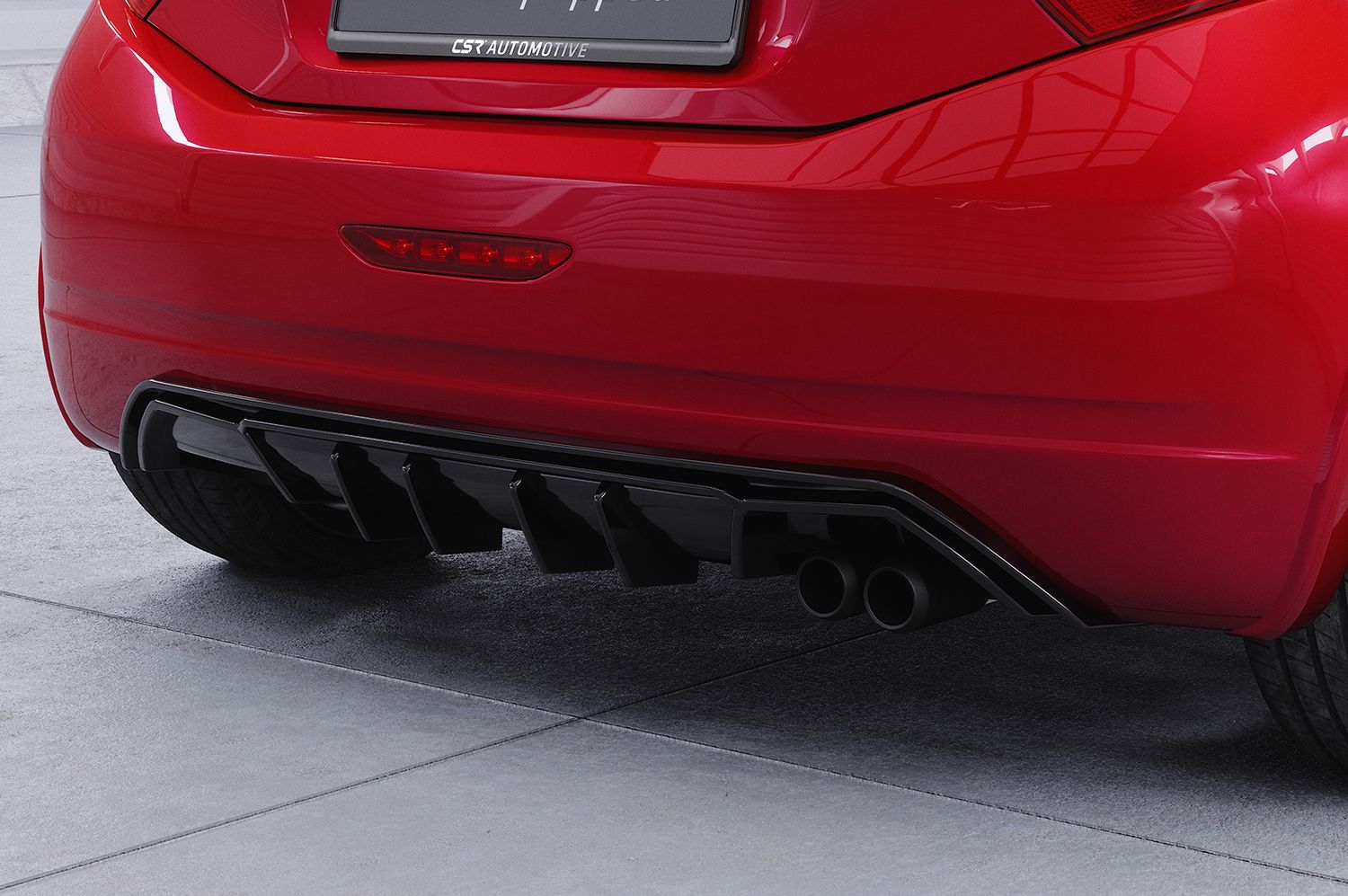 Diffusor | Heckansatz mit ABE für Peugeot 208 GTi HA456 Diffusor | Heckansatz mit ABE für Peugeot 208 GTi HA456