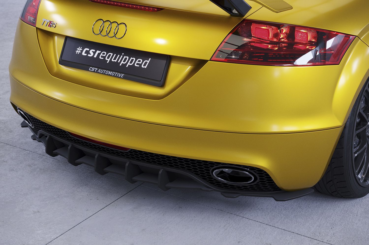 Racing Diffusor | Heckansatz für Audi TT (8J) RS HA427-B Racing Diffusor | Heckansatz für Audi TT (8J) RS HA427-B