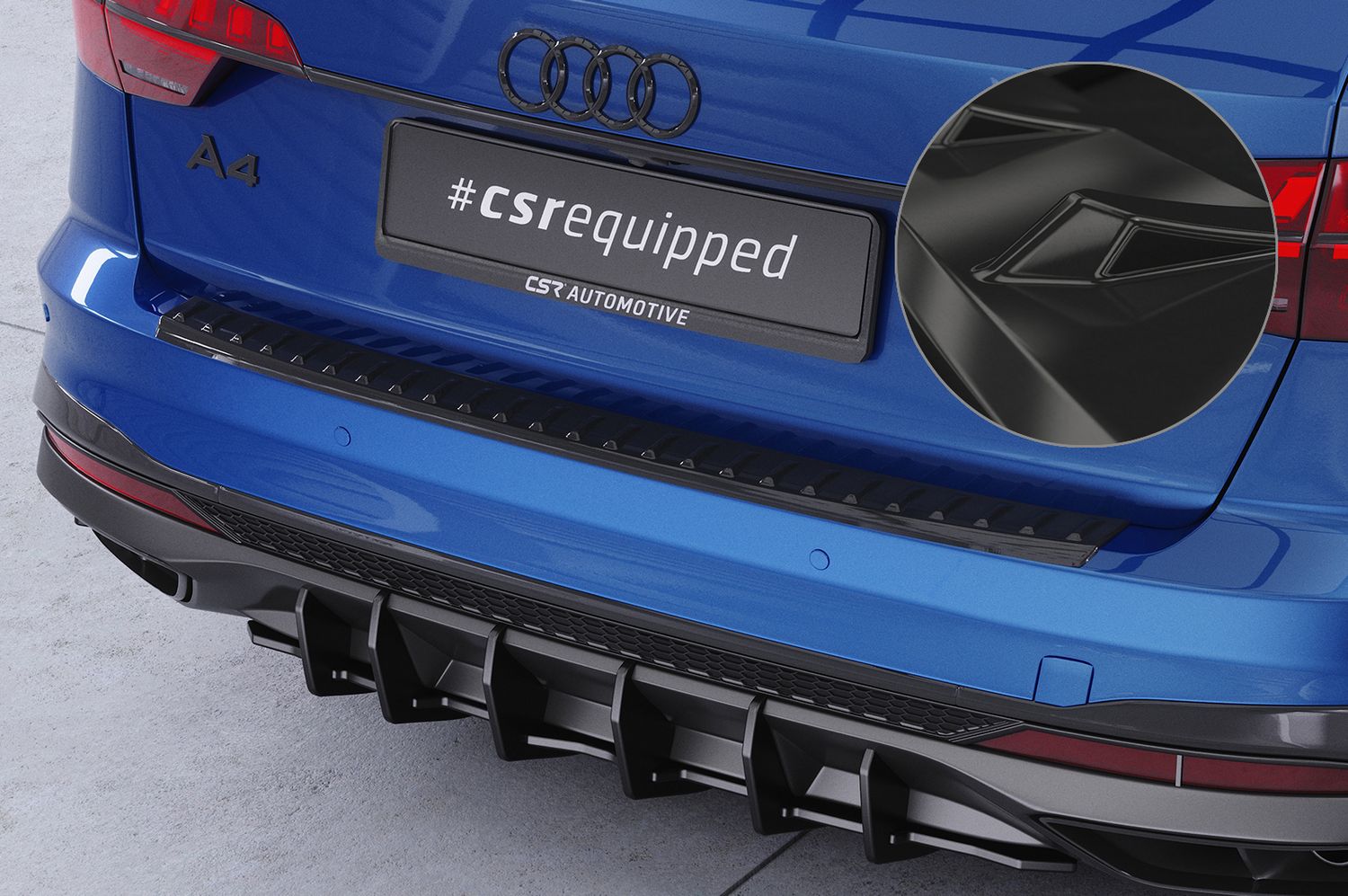 Ladekantenschutz für Audi A4 B9 (Typ 8W) LKS020-G