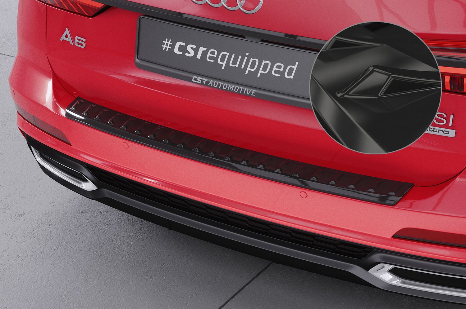 Ladekantenschutz für Audi A6 C8 (Typ 4K/F2) LKS048-G