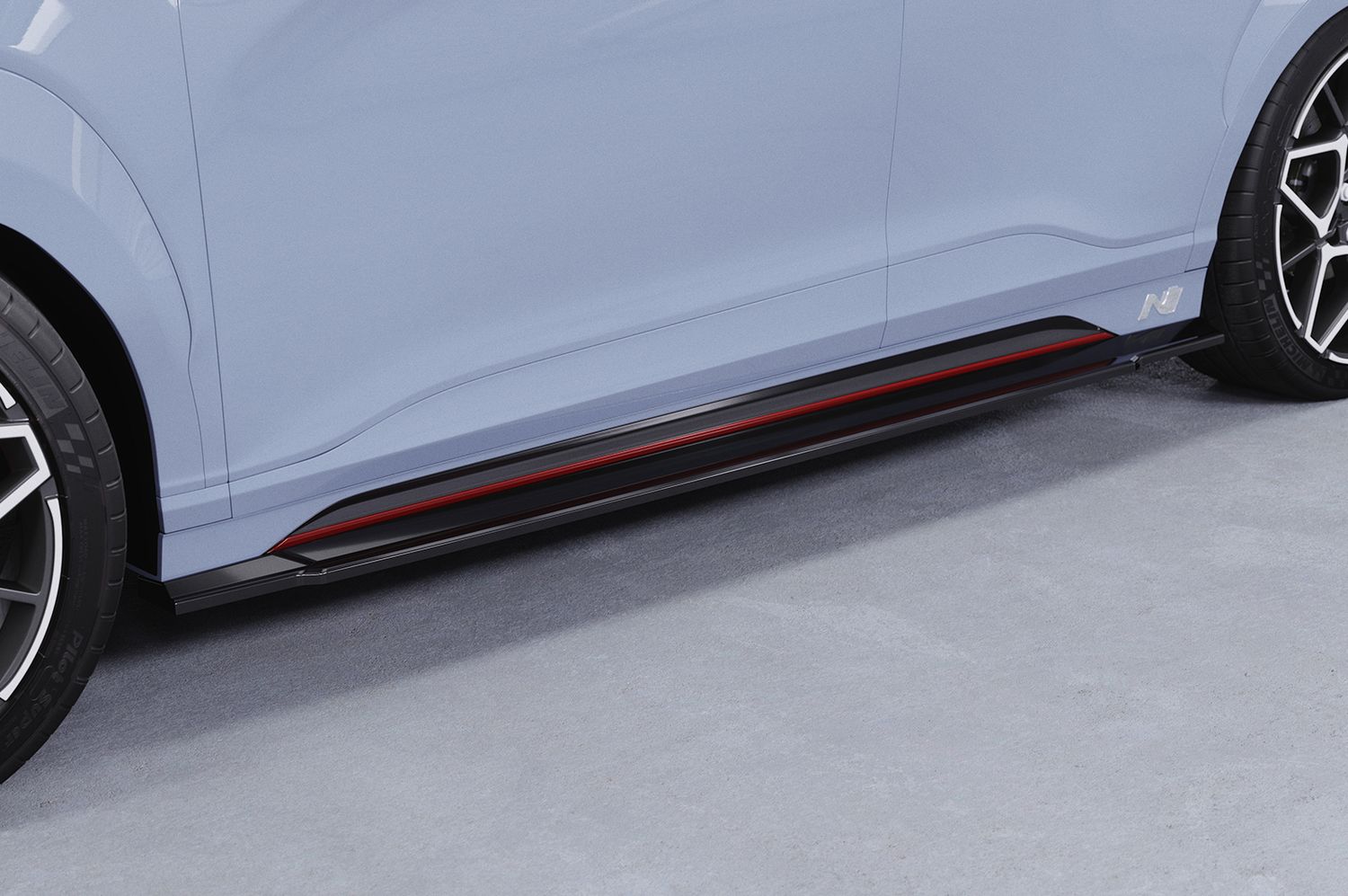 Seitenschweller mit ABE für Hyundai Kona (1.Gen) N/N-Line SS577 Seitenschweller mit ABE für Hyundai Kona (1.Gen) N/N-Line SS577