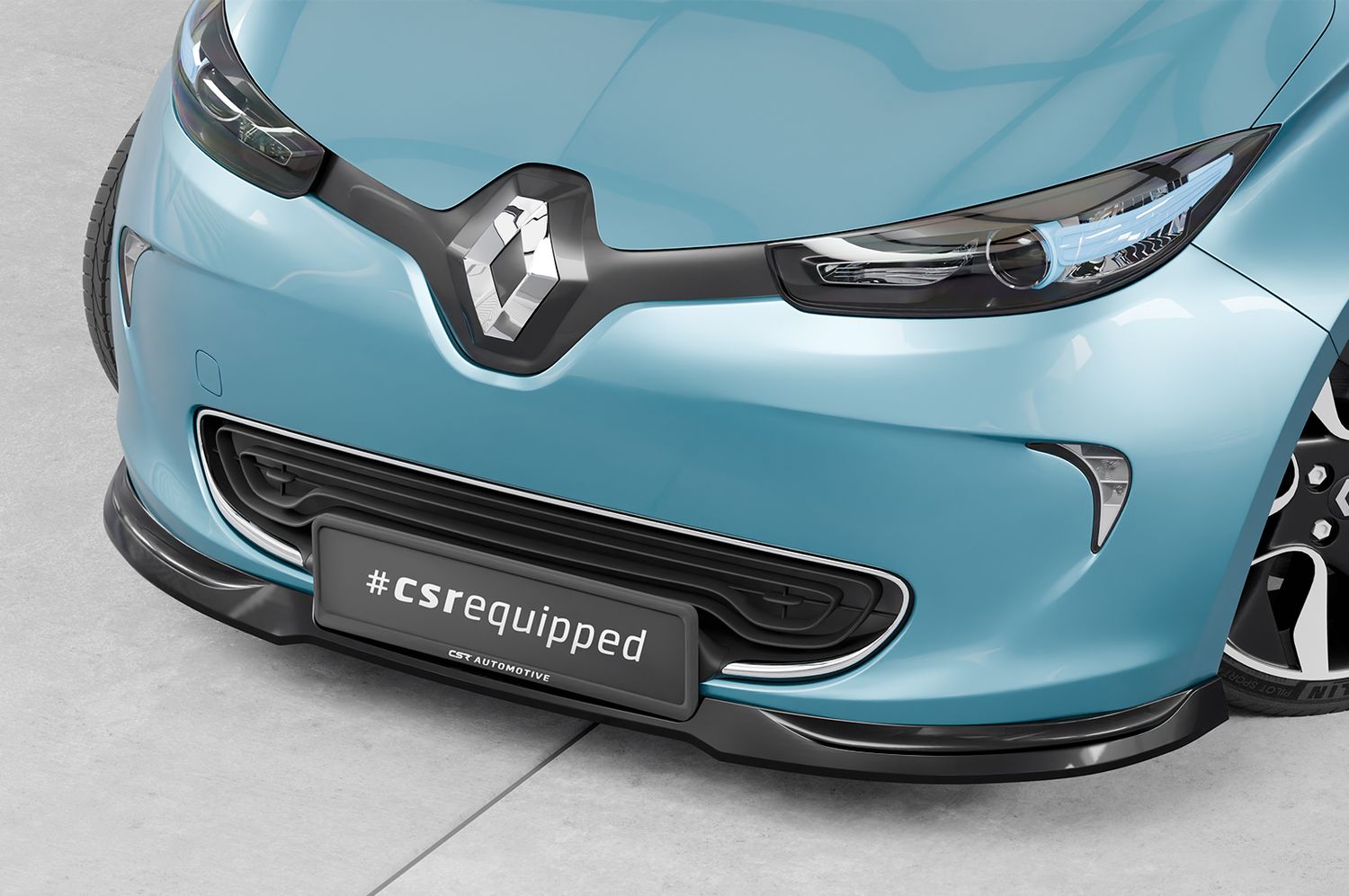 Frontspoiler | Cup-Spoilerlippe mit ABE für Renault Zoe CSL806 Frontspoiler | Cup-Spoilerlippe mit ABE für Renault Zoe CSL806