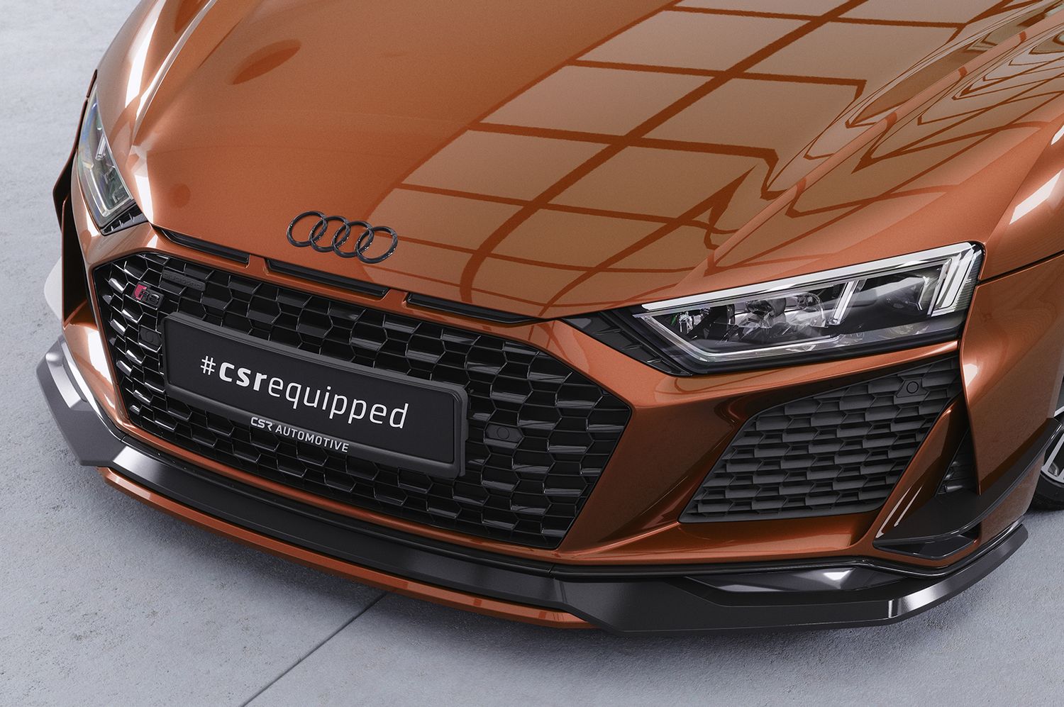 Frontspoiler | Cup-Spoilerlippe mit ABE für Audi R8 (Typ 4S) CSL502