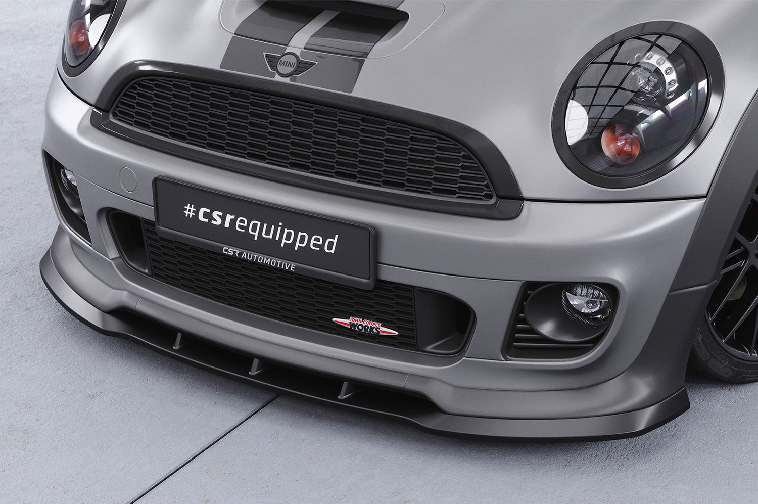 Frontspoiler | Cup-Spoilerlippe mit ABE für Mini Cooper Coupe JCW (R58/R59) CSL529 Frontspoiler | Cup-Spoilerlippe mit ABE für Mini Cooper Coupe JCW (R58/R59) CSL529