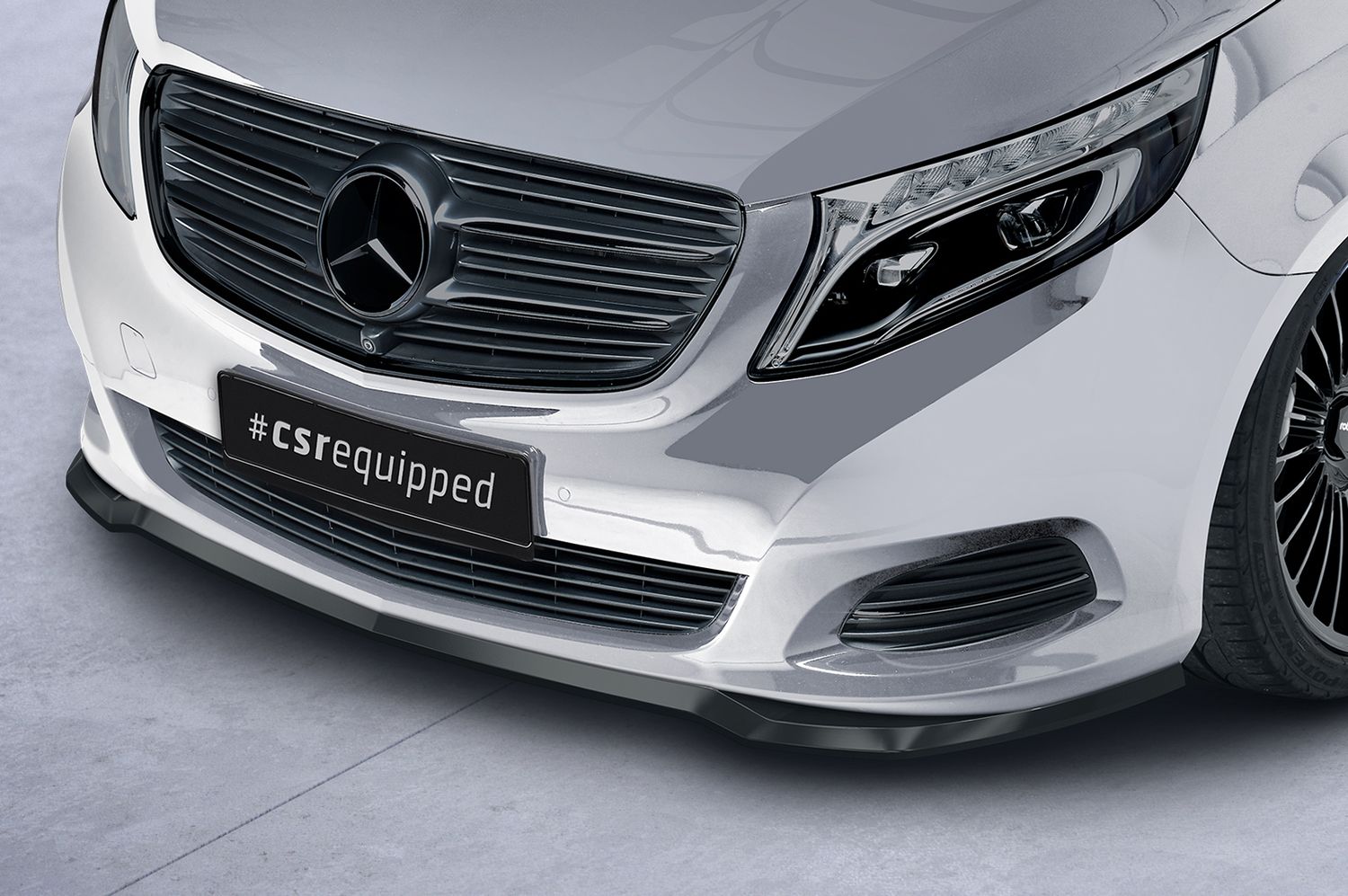 Frontspoiler | Cup-Spoilerlippe mit ABE für Mercedes-Benz V-Klasse 447 CSL538 Frontspoiler | Cup-Spoilerlippe mit ABE für Mercedes-Benz V-Klasse 447 CSL538