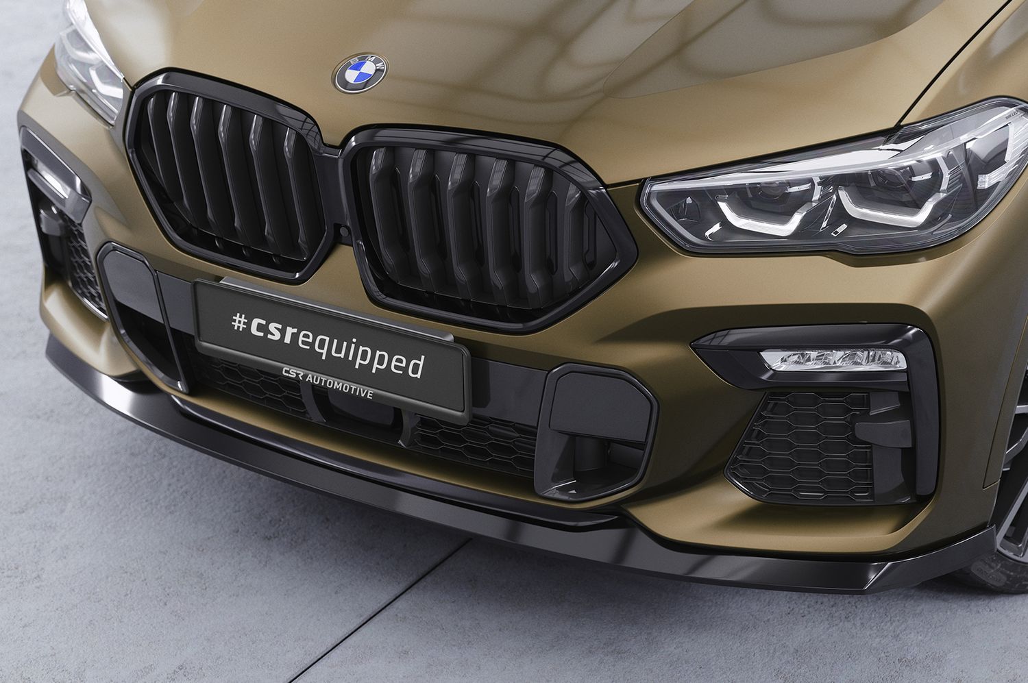 Frontspoiler | Cup-Spoilerlippe mit ABE für BMW X6 (G06) M-Paket / M50i CSL589 Frontspoiler | Cup-Spoilerlippe mit ABE für BMW X6 (G06) M-Paket / M50i CSL589