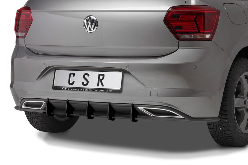 Racing Diffusor | Heckansatz für VW Polo 6 2G (Typ AW) R-Line HA318-B Racing Diffusor | Heckansatz für VW Polo 6 2G (Typ AW) R-Line HA318-B