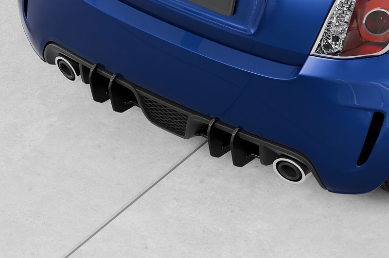 Racing Diffusor | Heckansatz für Fiat 500 Abarth 595 HA323 Racing Diffusor | Heckansatz für Fiat 500 Abarth 595 HA323