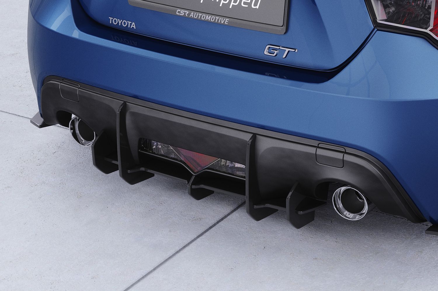 Racing Diffusor | Heckansatz für Toyota GT86 HA326-B Racing Diffusor | Heckansatz für Toyota GT86 HA326-B