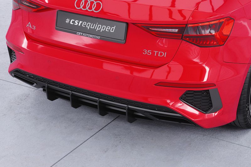 Racing Diffusor | Heckansatz für Audi A3 8Y S-Line HA327 Racing Diffusor | Heckansatz für Audi A3 8Y S-Line HA327