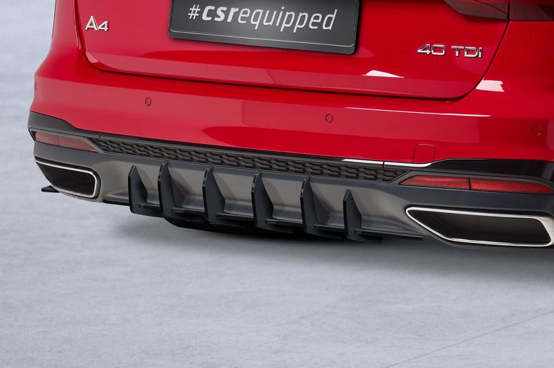 Racing Diffusor | Heckansatz für Audi A4 B9 (Typ 8W) Avant S-Line HA366 Racing Diffusor | Heckansatz für Audi A4 B9 (Typ 8W) Avant S-Line HA366