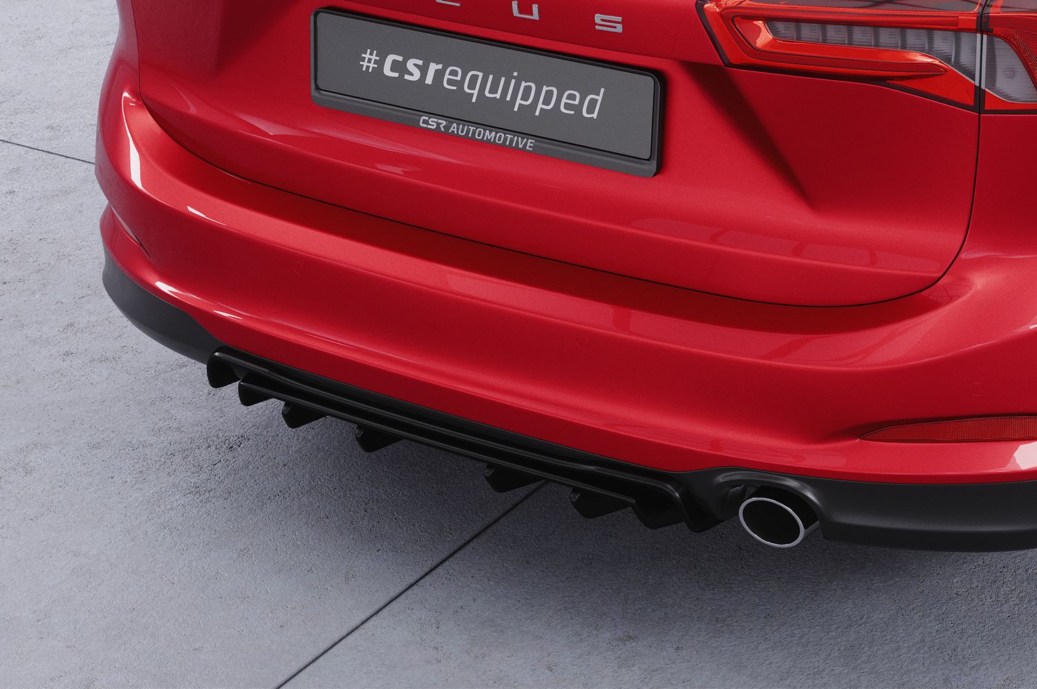 Diffusor | Heckansatz mit ABE für Ford Focus MK4 Turnier HA450 Diffusor | Heckansatz mit ABE für Ford Focus MK4 Turnier HA450