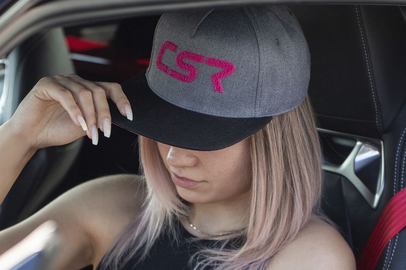 CSR Snapback Cap für Erwachsene grau ZB184-EG CSR Snapback Cap für Erwachsene grau ZB184-EG