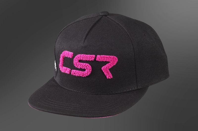 CSR Snapback Cap für Kinder schwarz ZB184-KS